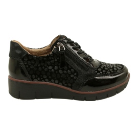 Sneakers Filippo DP4912/23 BK in pelle, nere nero
