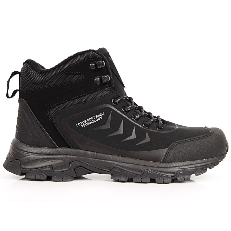 Scarpe da trekking nere da uomo McBraun 1403 nero