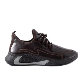 Scarpe da ginnastica marroni da uomo Monje marrone