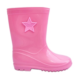 PG3 Stivali Wellington in gomma per bambini Rosa Malvi