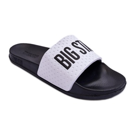 Infradito classiche da donna Big Star MM274713 bianche e nere bianco