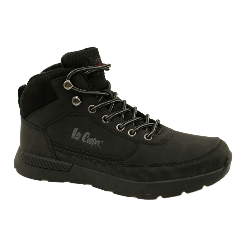 Scarponi da trekking invernali da uomo Lee Cooper LCJ-23-31-3048M neri nero