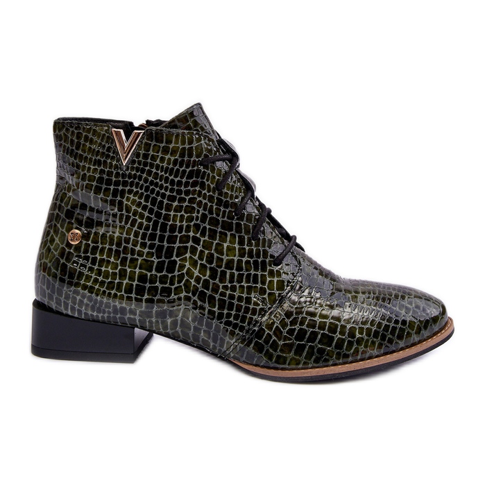 Stivali in pelle da donna Maciejka 5743C-09 Verde