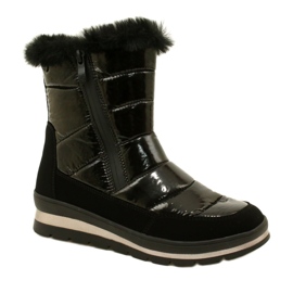 Caprice Stivali da neve femminile Isolati impermeabile 9-26433-41 019 Nero