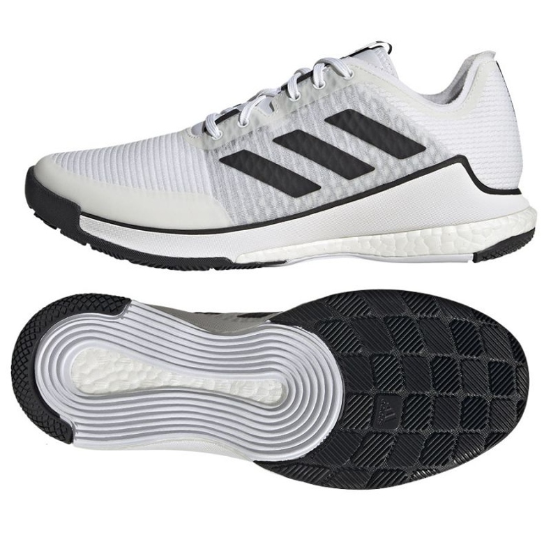Scarpe da pallavolo Adidas CrazyFlight M HP3355 bianca