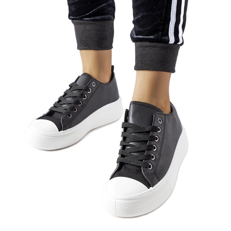 Sneakers nere con plateau Peculiar nero