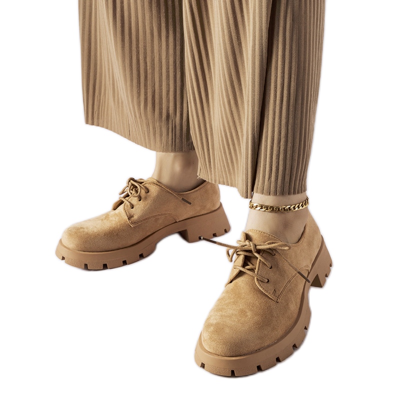 Scarpe marroni con suola massiccia di Coleman marrone