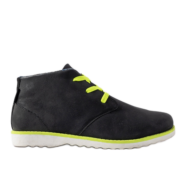 Scarpe da uomo Haytham nere e fluo nero