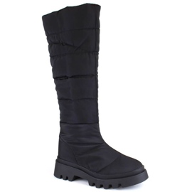 Stivali da neve alti isolanti neri Big Star W INT1934 nero