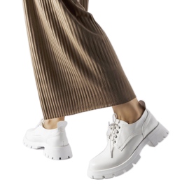 Scarpe bianche con finitura Charleston opaca bianco