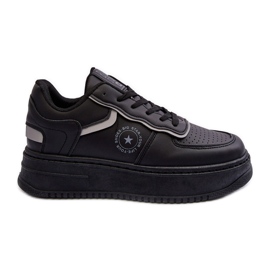 Scarpe sportive da donna Sneakers Big Star MM274232 Nero