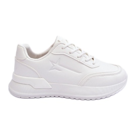 Scarpe sportive classiche da donna Big Star MM274224 bianche bianco