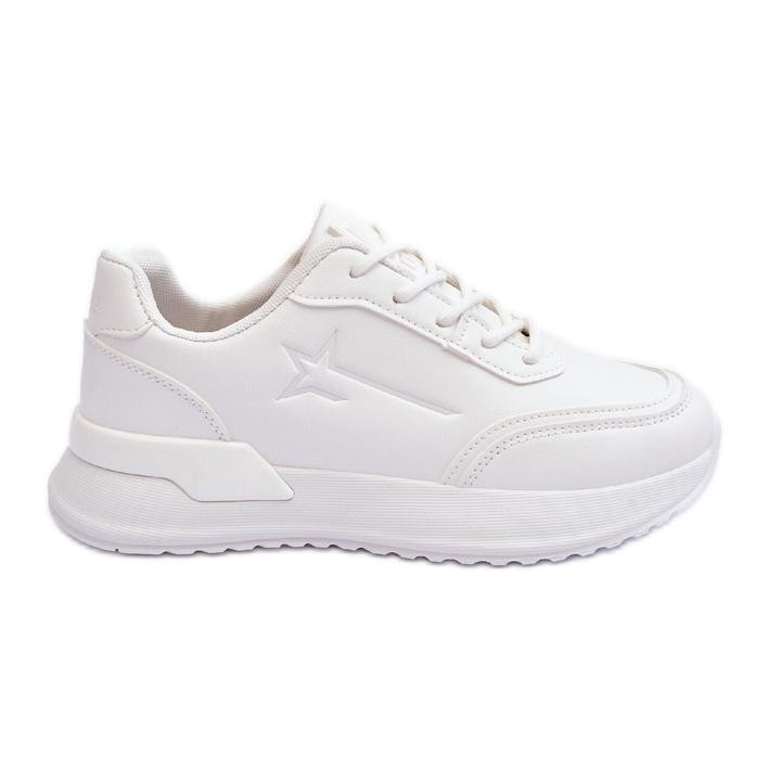 Scarpe sportive classiche da donna Big Star MM274224 bianche bianca