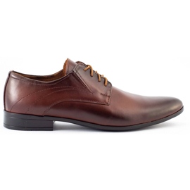 Olivier 256 scarpe formali da uomo marroni marrone