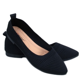 Kayla Ballerine intrecciate nere nero
