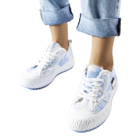 Inna Sneakers rosa con abrasioni di Safiy
