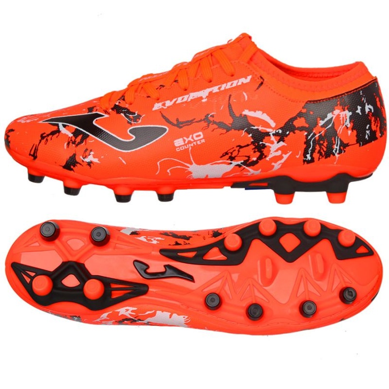 Scarpe da calcio Joma Evolution 2307 Fg M EVOW2307FG rosso