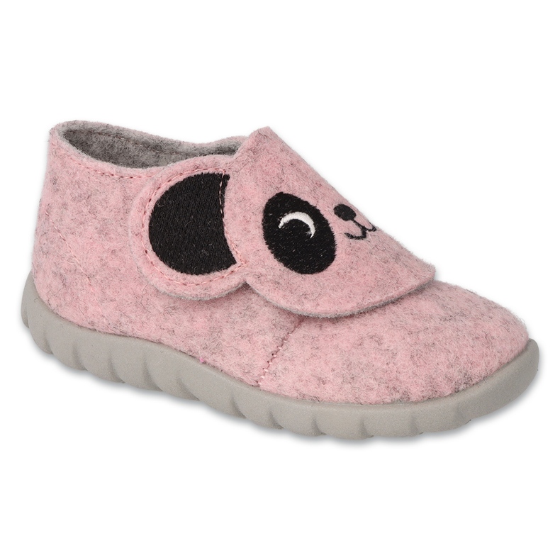 Ciabatte per bambini Befado con velcro 620P018 rosa
