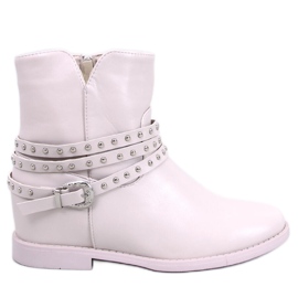 Stivaletti con zeppa Stovall Beige