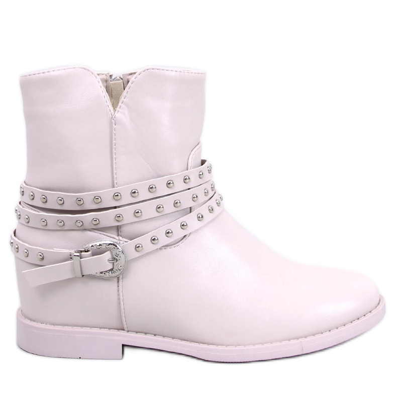 Stivaletti con zeppa Stovall Beige