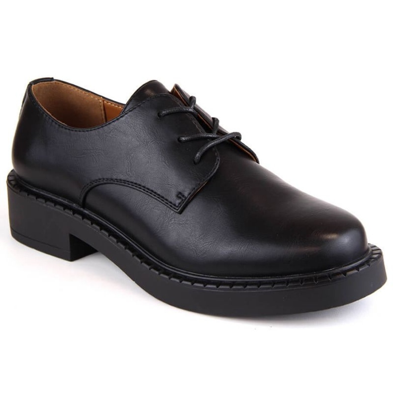 Scarpe stringate Sergio Leone W SK416A, nere nero