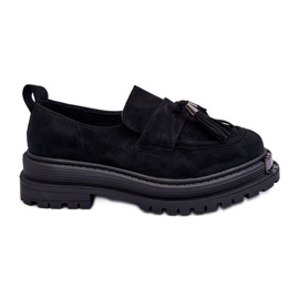 PS1 Scarpe scamosciate Mocassini da donna Ramvli neri nero