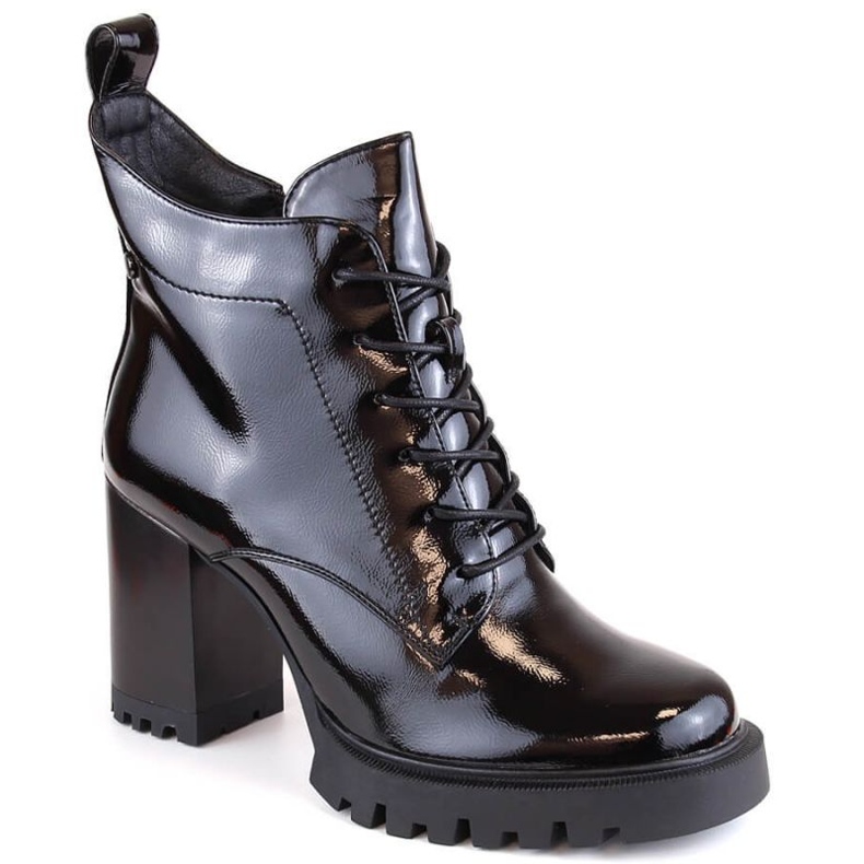 D&amp;A S.Barski Premium Collection W OLI234B stivaletti isolanti, neri nero