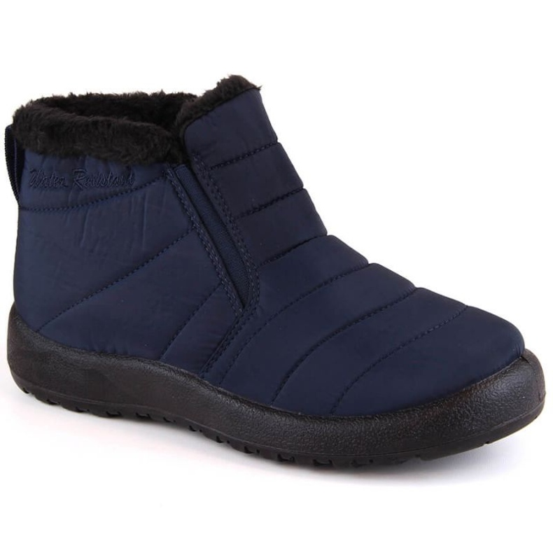 Doposci slip-on impermeabili News W EVE438B, blu navy