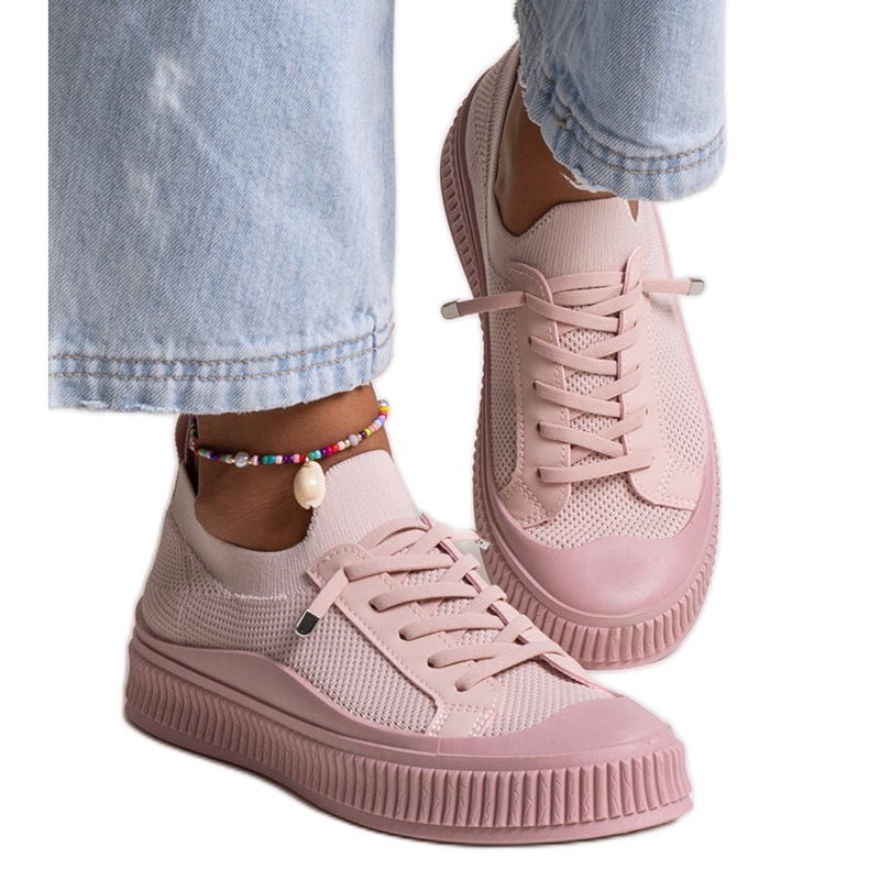 Sneakers slip on beige di Callimaco