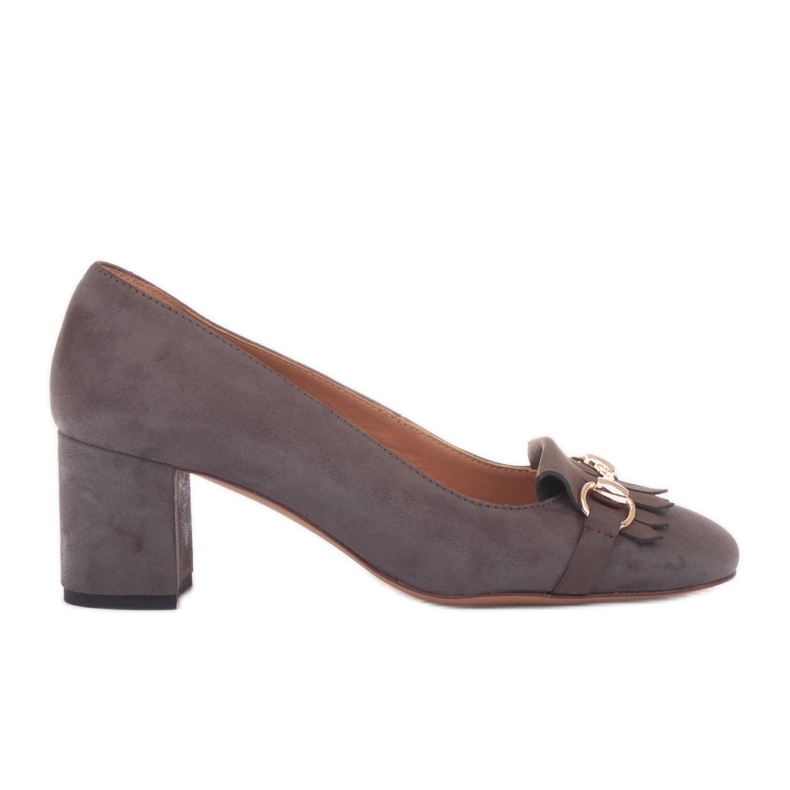 Marco Shoes Décolleté con frange marrone