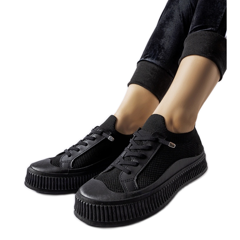 Sneakers slip on Callimaco nere nero