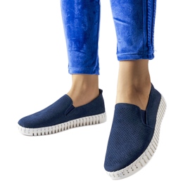 Sneakers traforate blu navy di Madiha