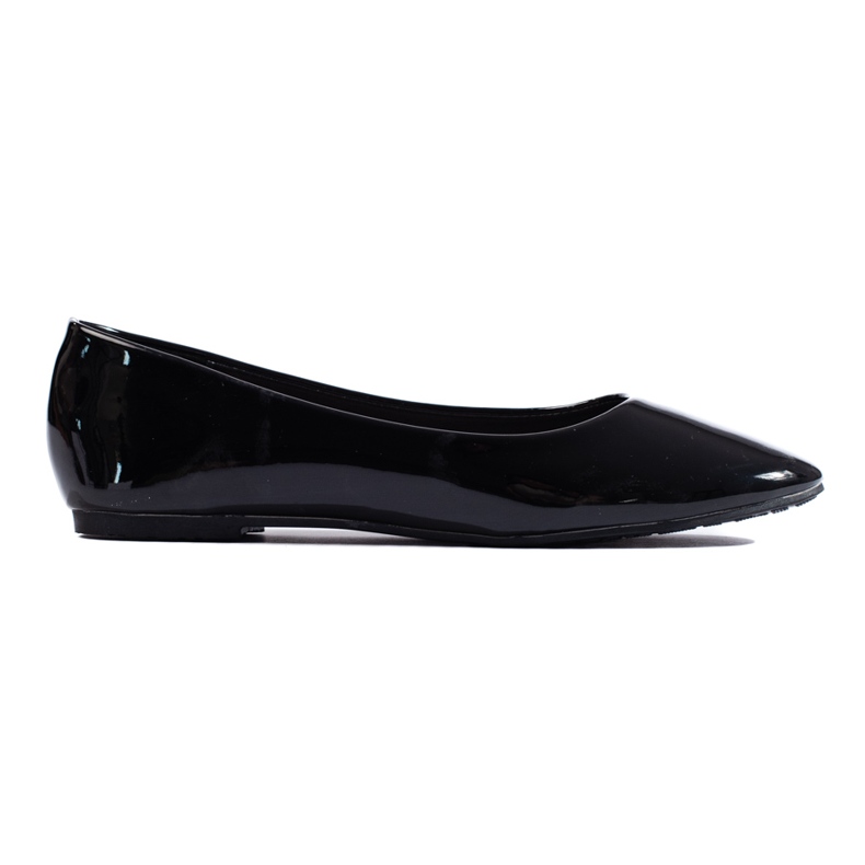 Ballerine da donna in vernice nera di Shelovet nero