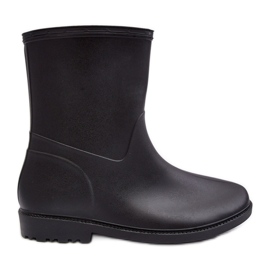 PS1 Stivali Wellington classici slip-on da donna neri Solihia nero