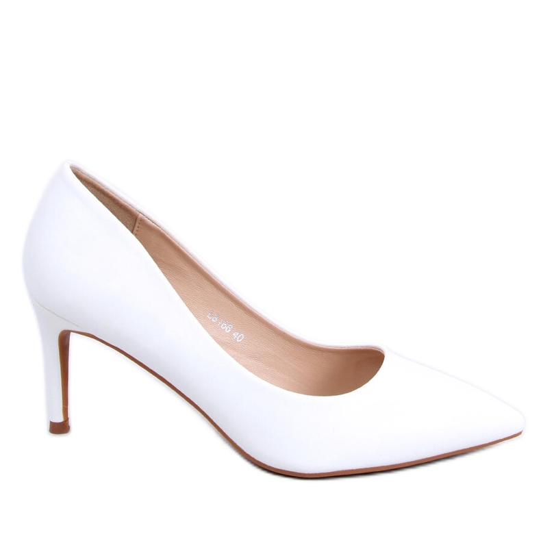 Tacchi classici Shannon White bianca