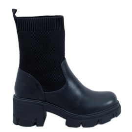 Fiere Stivaletti con tomaia elastica nera nero