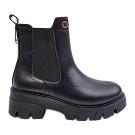 Stivaletti Chelsea da Donna Con Decori, Lobb Nero