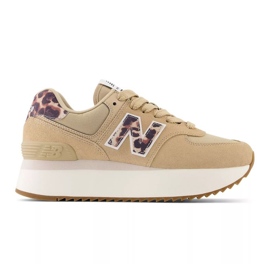 Scarpe New Balance W WL574ZDC beige