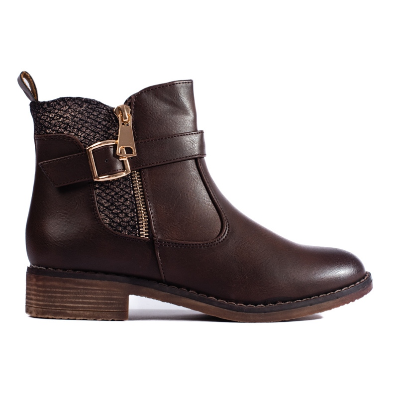 Stivaletti bassi Shelovet marroni marrone