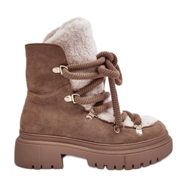 PS1 Doposci Da Donna Con Allacciatura Shala Beige
