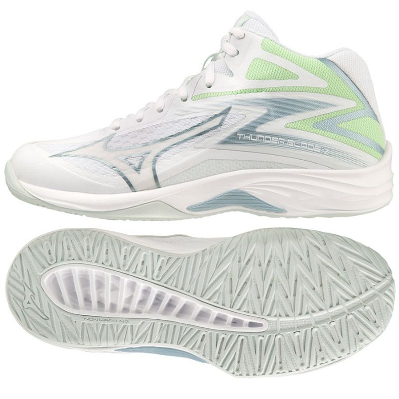 Scarpe Mizuno Thunder Blade Z Mid W V1GC237535 bianca