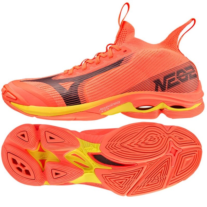 Scarpe Mizuno Wave Lighting Neo2 M V1GA220202 rosso