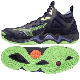 Scarpe Mizuno Wave Momentum 3 Mid M V1GA231711 blu