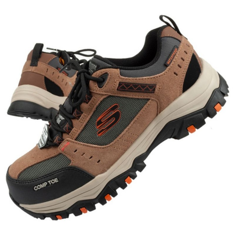 Scarpe Skechers Sb Sra Wr M 77183EC Brbk marrone