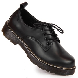 Scarpe oxford nere da donna Big Star II274107 nero