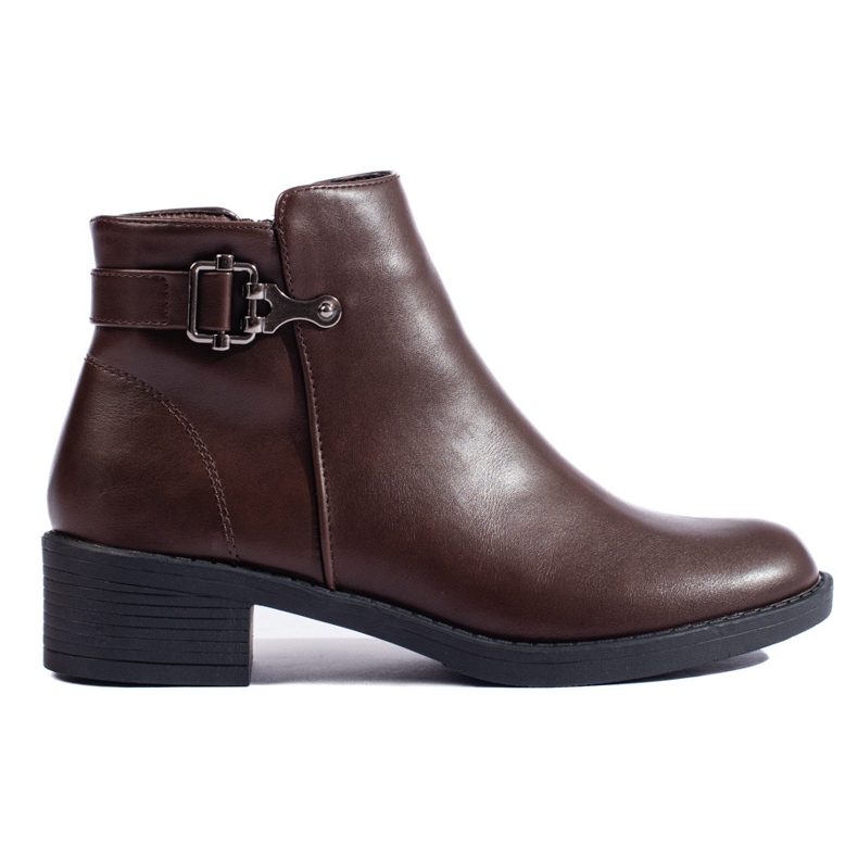Classici stivali da donna Shelovet marroni marrone