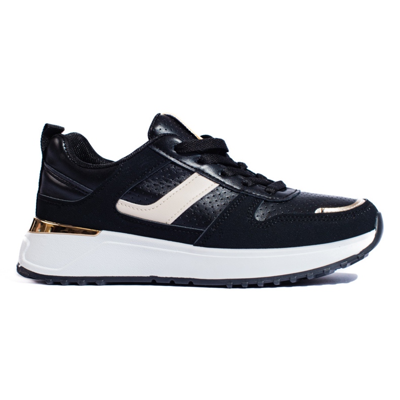 Sneakers nere con plateau Shelovet nero