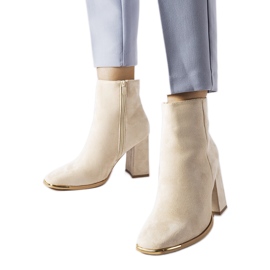 Stivaletti beige di Cheney