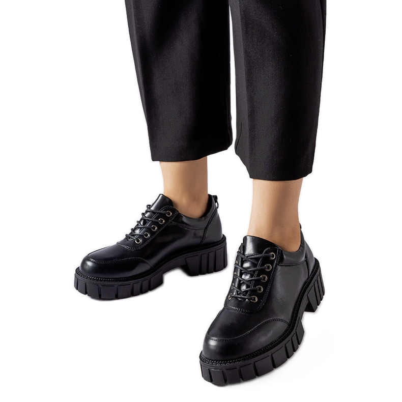 Scarpe classiche Severino nere massicce nero