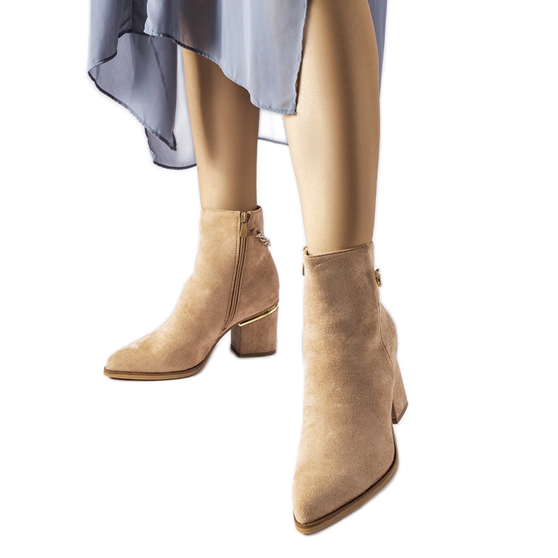 Stivaletti beige di Hiney
